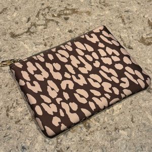 Seafolly Leopard Neoprene Clutch